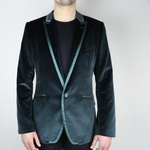 D&G Green Velvet Blazer
